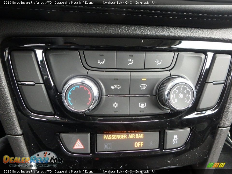 2019 Buick Encore Preferred AWD Coppertino Metallic / Ebony Photo #19