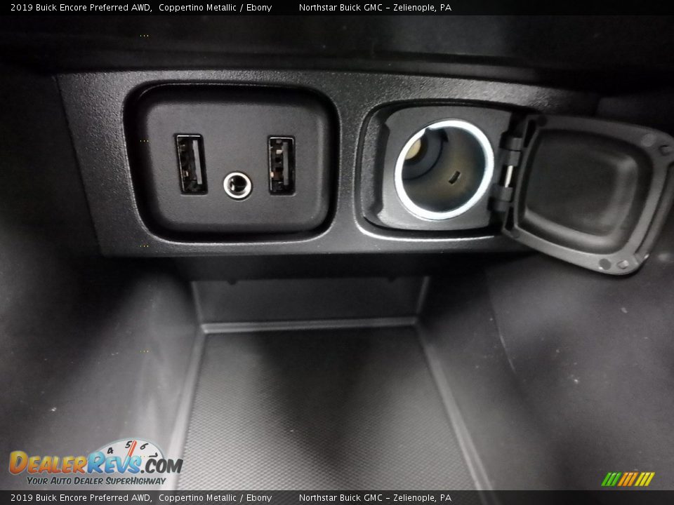 2019 Buick Encore Preferred AWD Coppertino Metallic / Ebony Photo #20