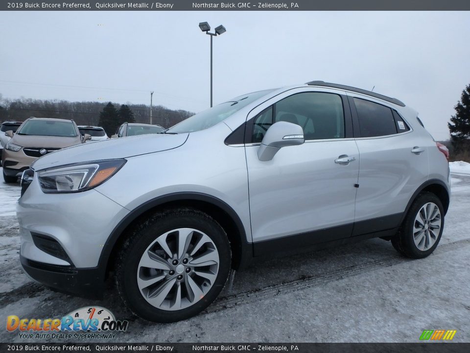 2019 Buick Encore Preferred Quicksilver Metallic / Ebony Photo #1