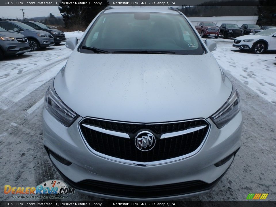 2019 Buick Encore Preferred Quicksilver Metallic / Ebony Photo #2