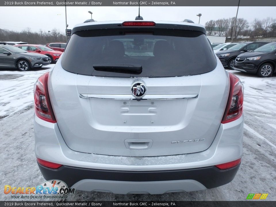 2019 Buick Encore Preferred Quicksilver Metallic / Ebony Photo #6