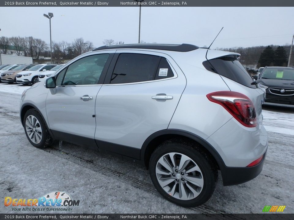 2019 Buick Encore Preferred Quicksilver Metallic / Ebony Photo #8