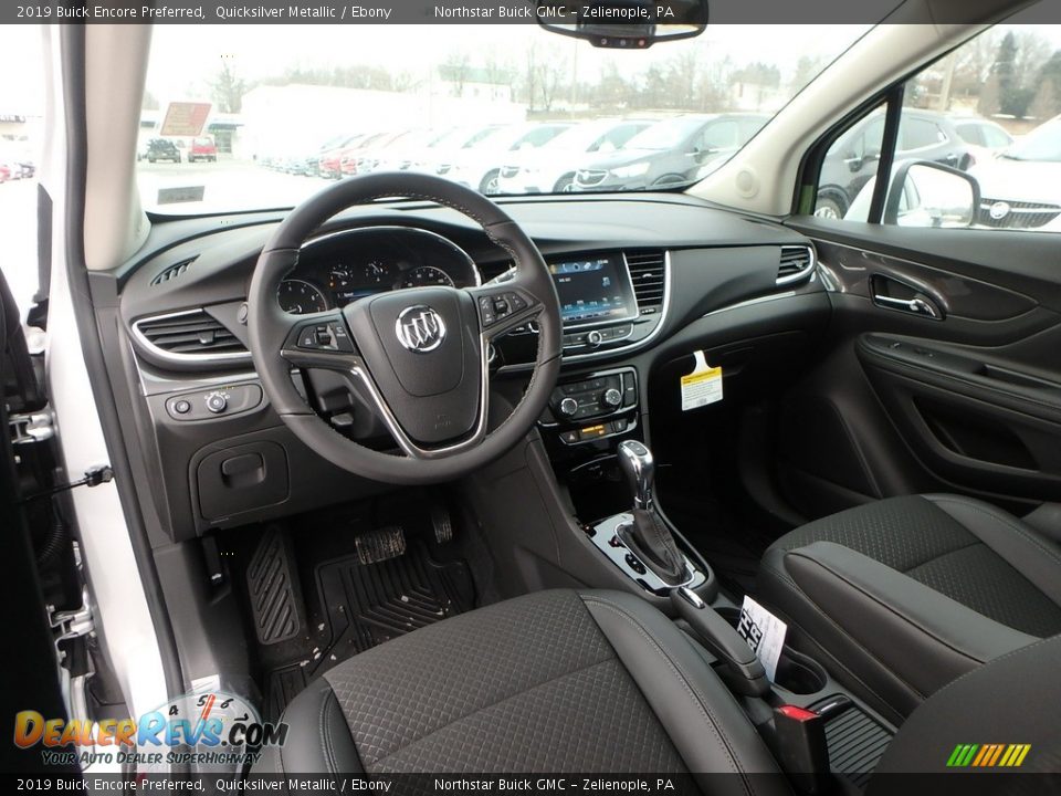 2019 Buick Encore Preferred Quicksilver Metallic / Ebony Photo #13