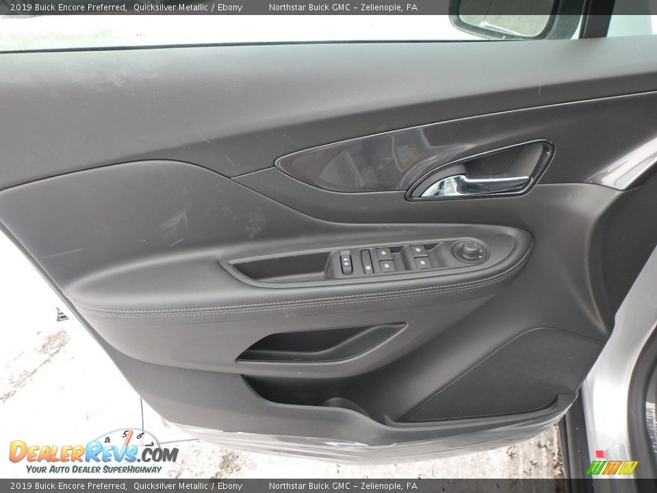 2019 Buick Encore Preferred Quicksilver Metallic / Ebony Photo #14