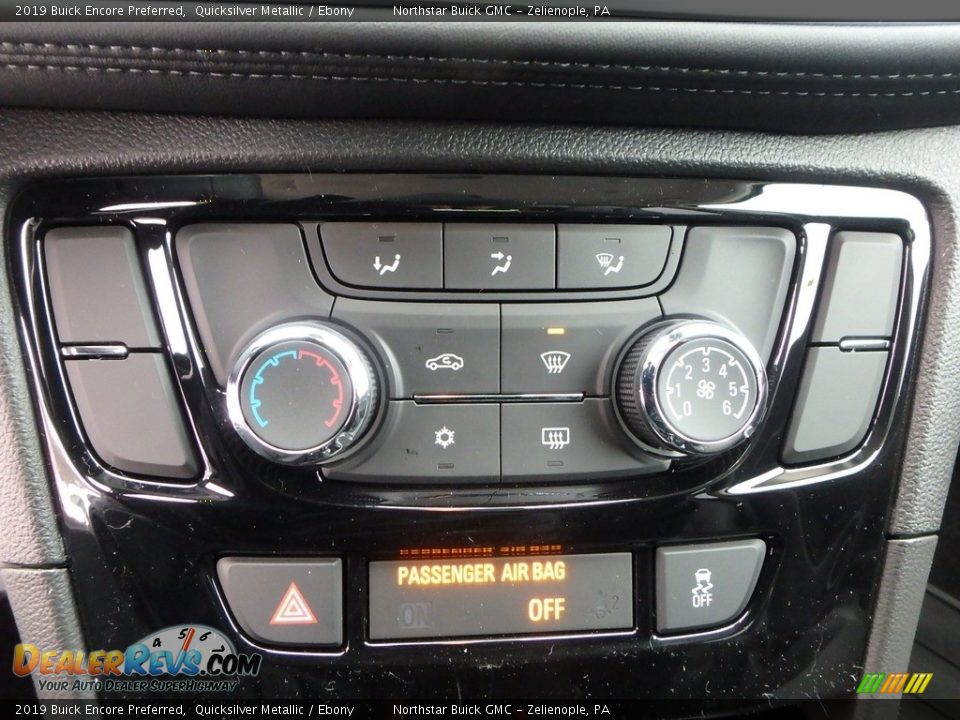 2019 Buick Encore Preferred Quicksilver Metallic / Ebony Photo #19