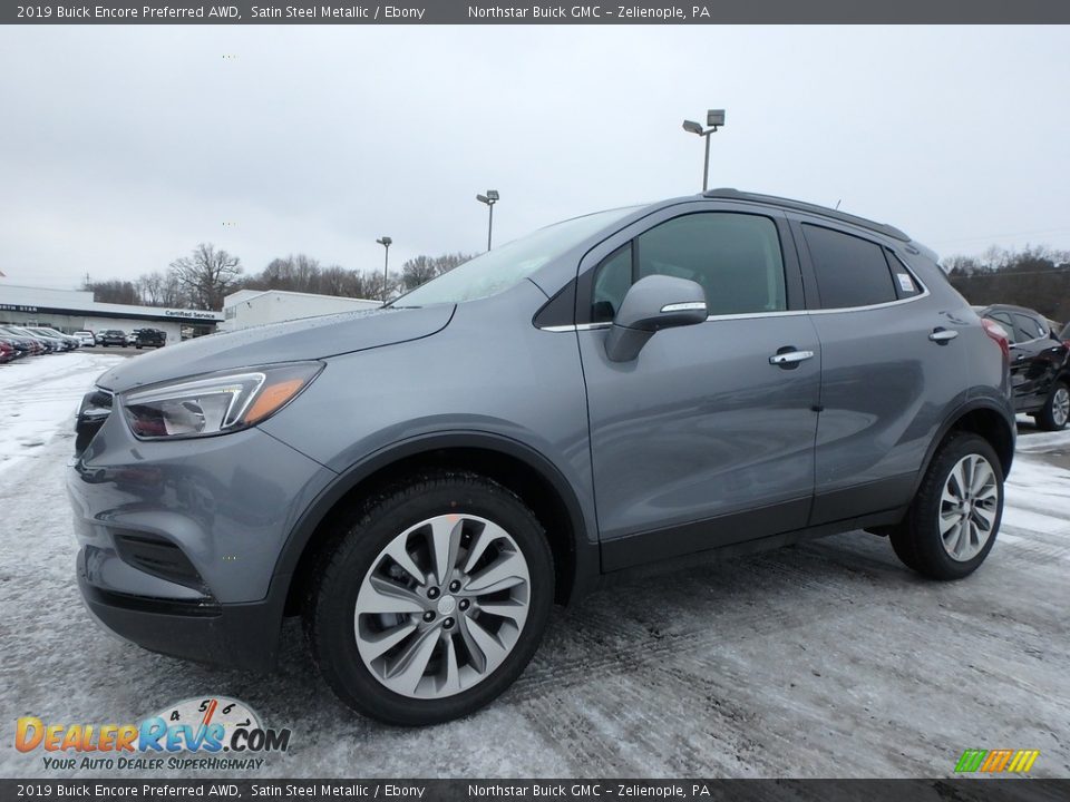 2019 Buick Encore Preferred AWD Satin Steel Metallic / Ebony Photo #1