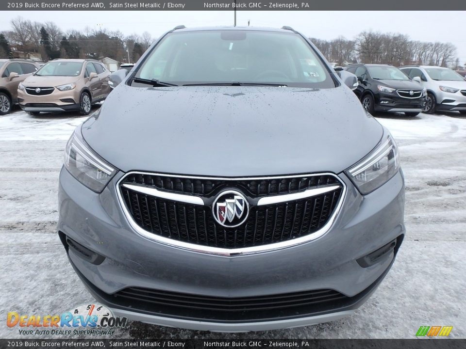 2019 Buick Encore Preferred AWD Satin Steel Metallic / Ebony Photo #2