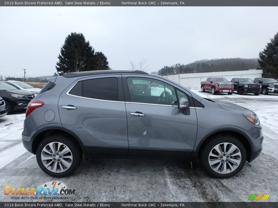 2019 Buick Encore Preferred AWD Satin Steel Metallic / Ebony Photo #4