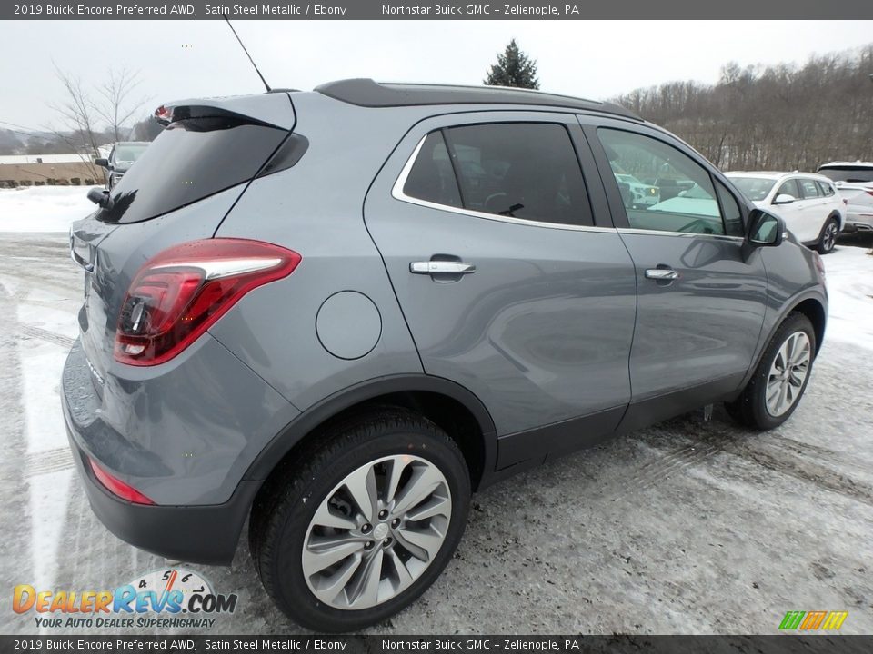 2019 Buick Encore Preferred AWD Satin Steel Metallic / Ebony Photo #5