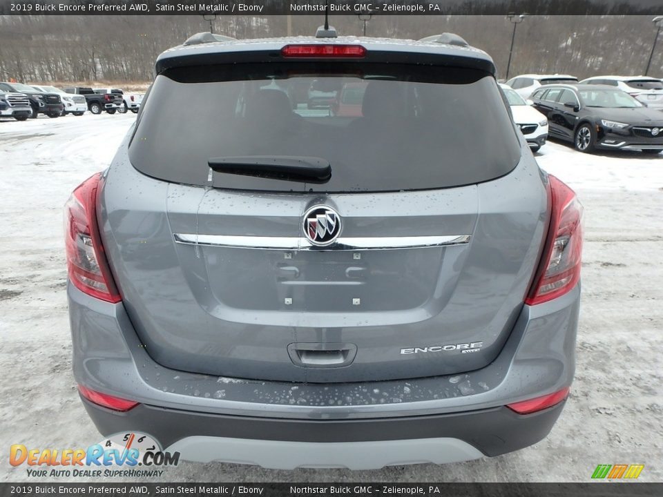 2019 Buick Encore Preferred AWD Satin Steel Metallic / Ebony Photo #6