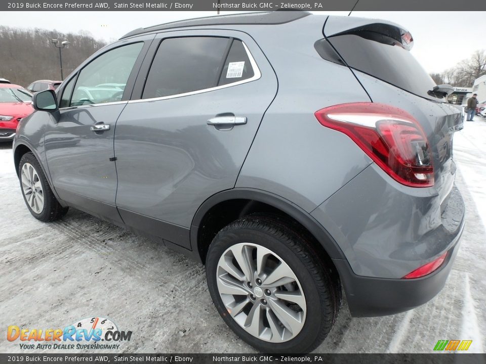 2019 Buick Encore Preferred AWD Satin Steel Metallic / Ebony Photo #8