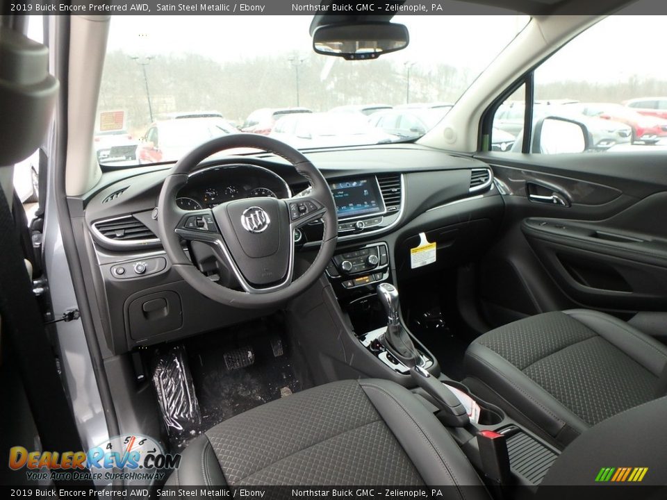 2019 Buick Encore Preferred AWD Satin Steel Metallic / Ebony Photo #13