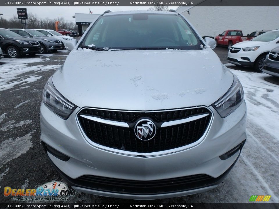 2019 Buick Encore Sport Touring AWD Quicksilver Metallic / Ebony Photo #2