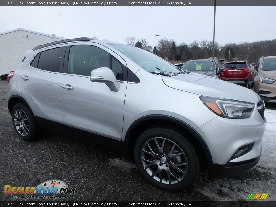 Quicksilver Metallic 2019 Buick Encore Sport Touring AWD Photo #3