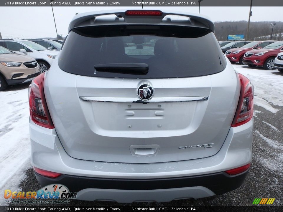 2019 Buick Encore Sport Touring AWD Quicksilver Metallic / Ebony Photo #6