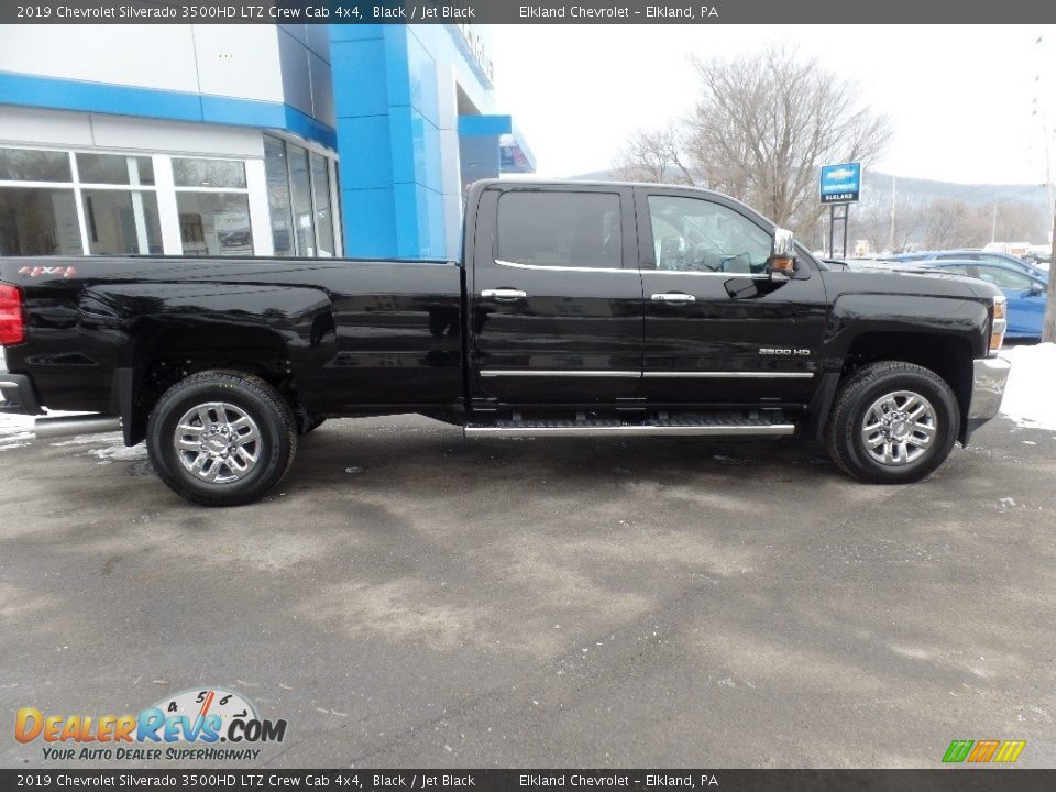 2019 Chevrolet Silverado 3500HD LTZ Crew Cab 4x4 Black / Jet Black Photo #1