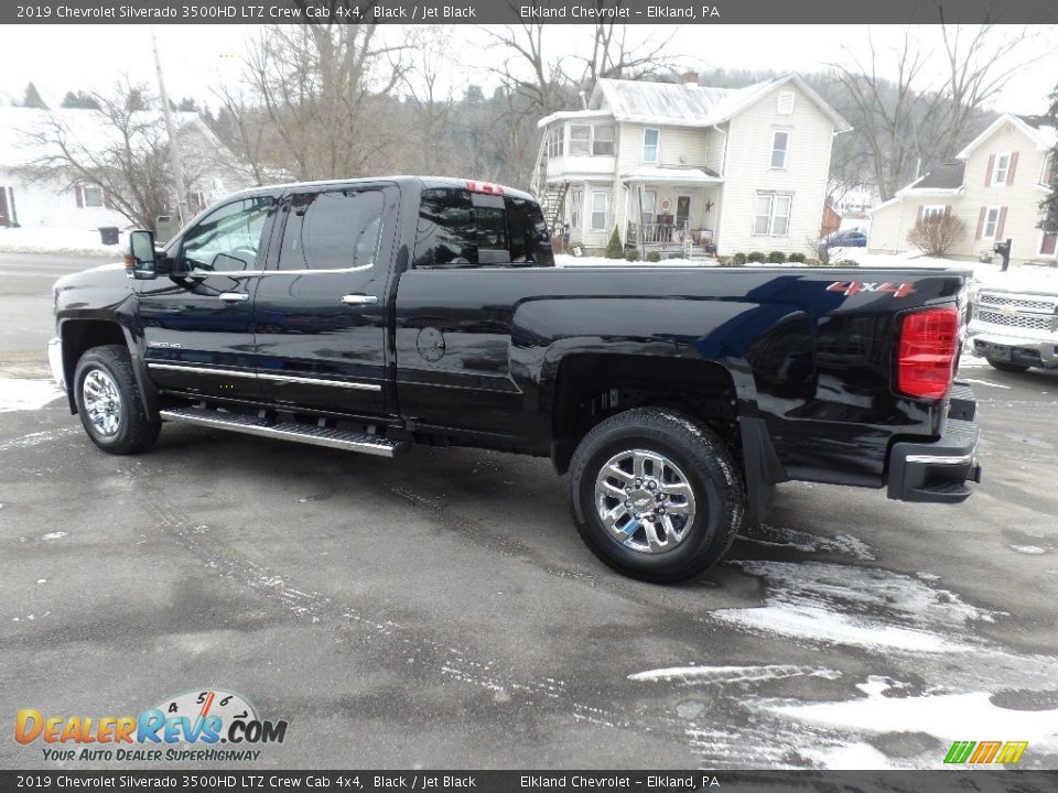 2019 Chevrolet Silverado 3500HD LTZ Crew Cab 4x4 Black / Jet Black Photo #7