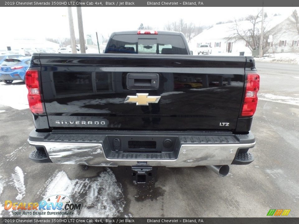 2019 Chevrolet Silverado 3500HD LTZ Crew Cab 4x4 Black / Jet Black Photo #9