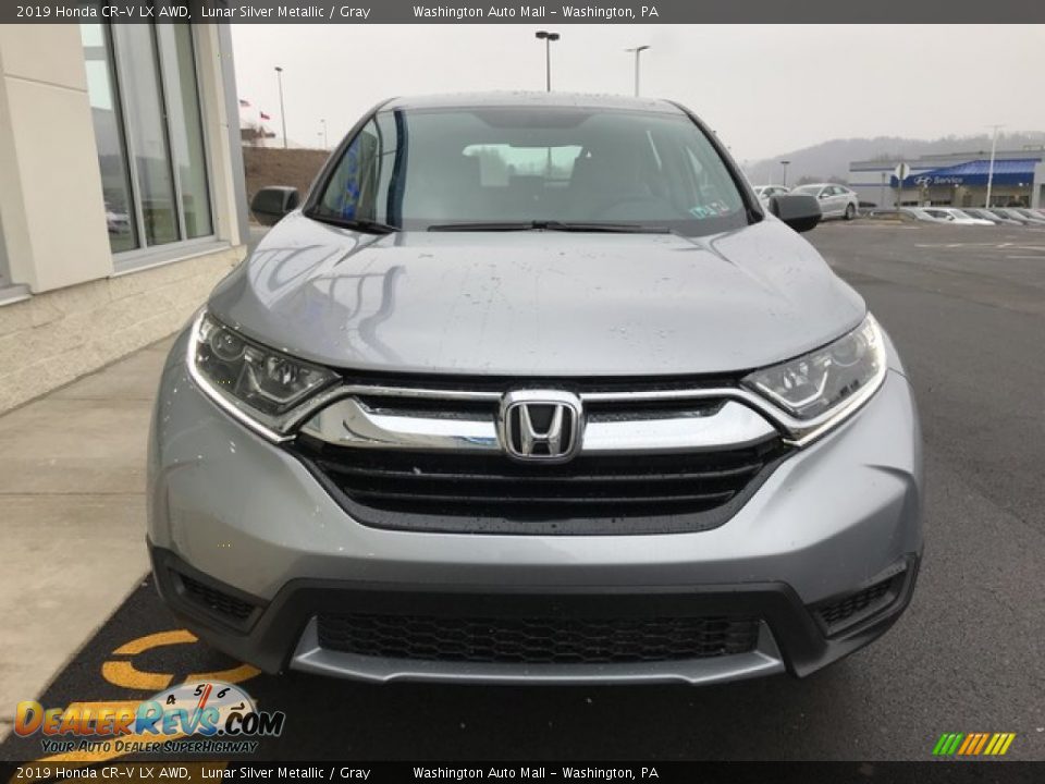 2019 Honda CR-V LX AWD Lunar Silver Metallic / Gray Photo #4
