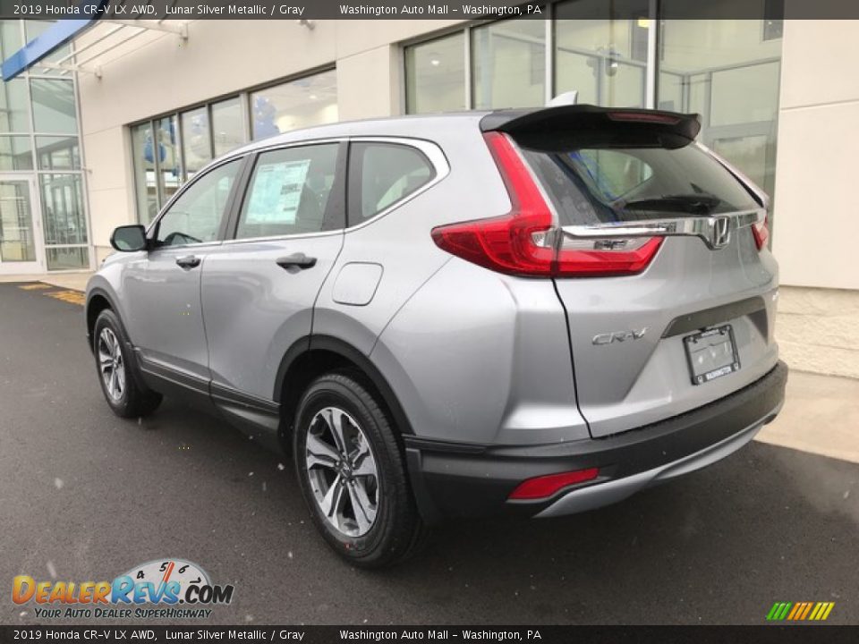 2019 Honda CR-V LX AWD Lunar Silver Metallic / Gray Photo #9