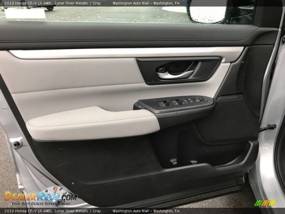2019 Honda CR-V LX AWD Lunar Silver Metallic / Gray Photo #14