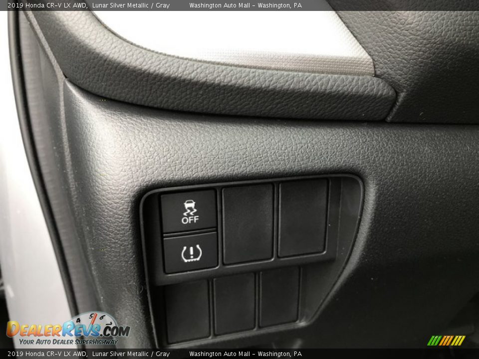 2019 Honda CR-V LX AWD Lunar Silver Metallic / Gray Photo #17