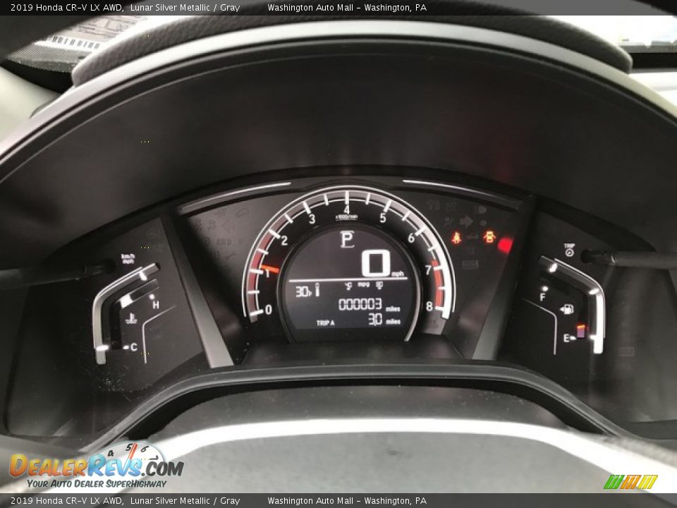 2019 Honda CR-V LX AWD Lunar Silver Metallic / Gray Photo #20