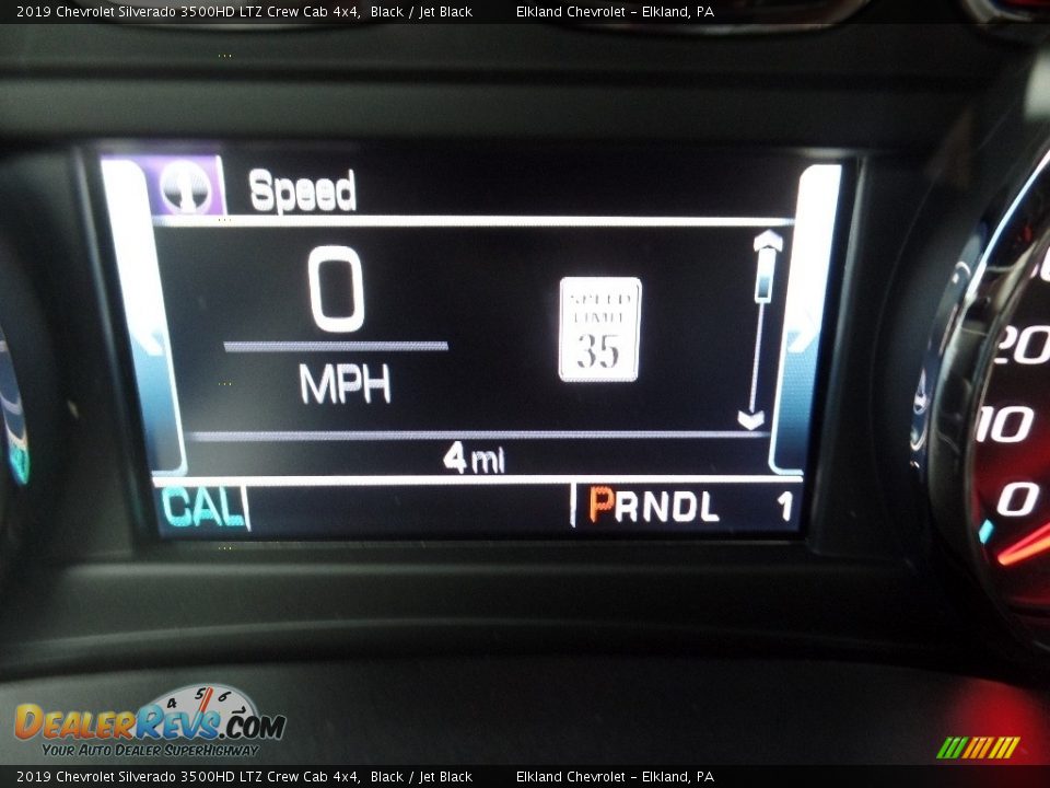 2019 Chevrolet Silverado 3500HD LTZ Crew Cab 4x4 Black / Jet Black Photo #33