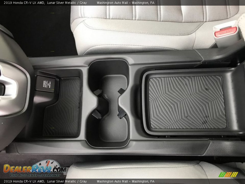 2019 Honda CR-V LX AWD Lunar Silver Metallic / Gray Photo #21