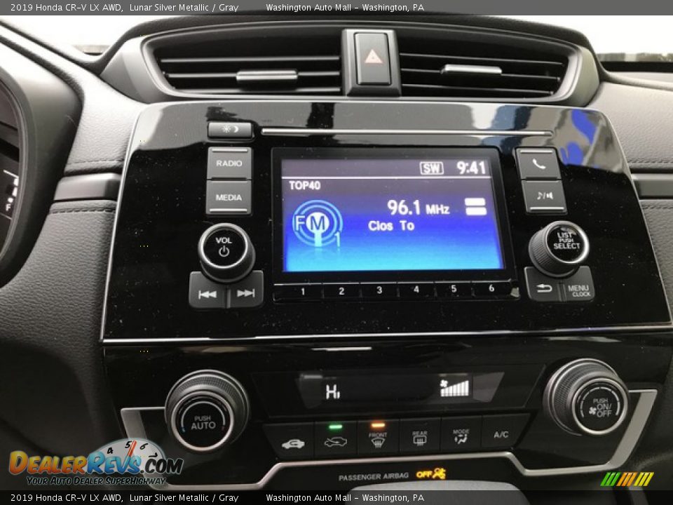 2019 Honda CR-V LX AWD Lunar Silver Metallic / Gray Photo #23