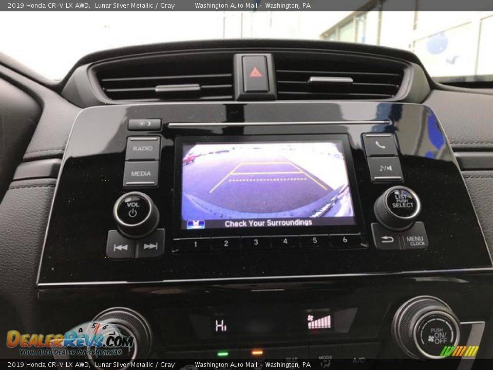 2019 Honda CR-V LX AWD Lunar Silver Metallic / Gray Photo #24