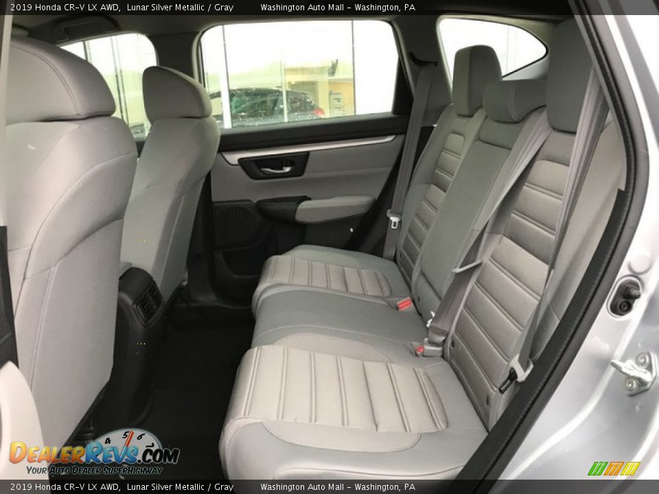 2019 Honda CR-V LX AWD Lunar Silver Metallic / Gray Photo #25