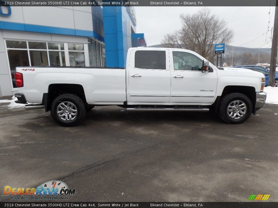 2019 Chevrolet Silverado 3500HD LTZ Crew Cab 4x4 Summit White / Jet Black Photo #1