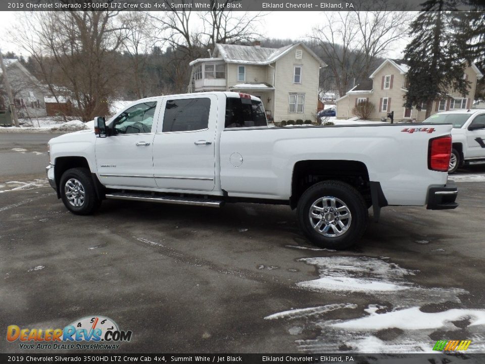 2019 Chevrolet Silverado 3500HD LTZ Crew Cab 4x4 Summit White / Jet Black Photo #6