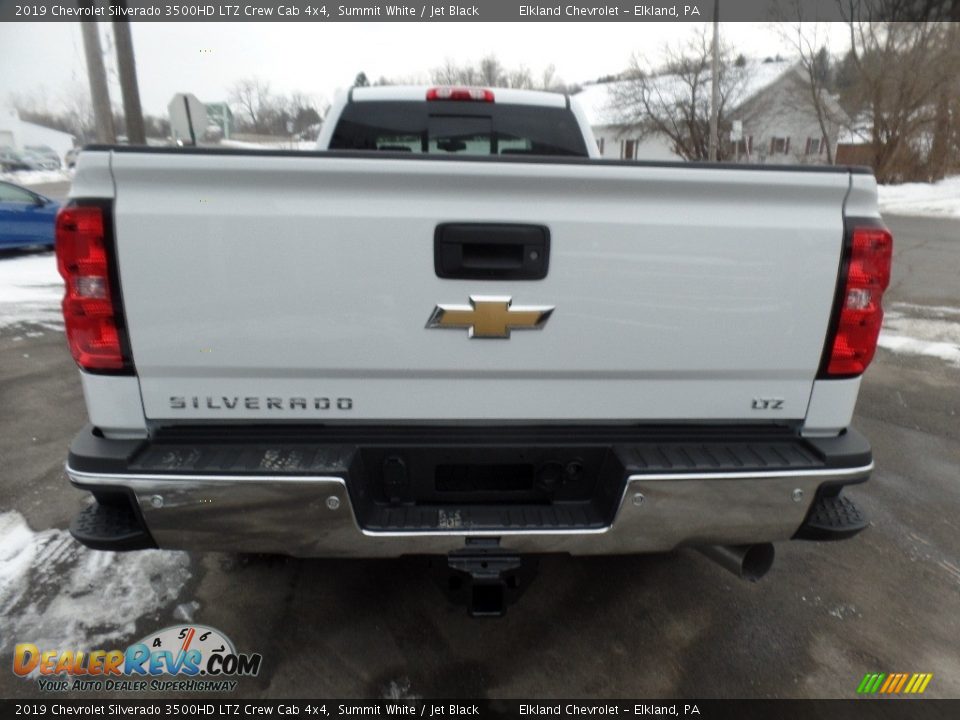 2019 Chevrolet Silverado 3500HD LTZ Crew Cab 4x4 Summit White / Jet Black Photo #8