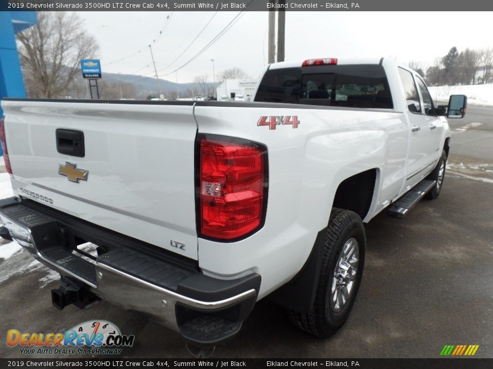 2019 Chevrolet Silverado 3500HD LTZ Crew Cab 4x4 Summit White / Jet Black Photo #12