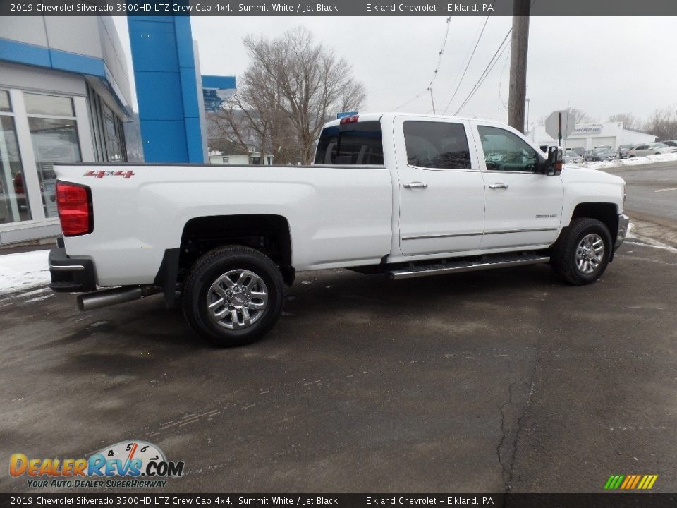 2019 Chevrolet Silverado 3500HD LTZ Crew Cab 4x4 Summit White / Jet Black Photo #13