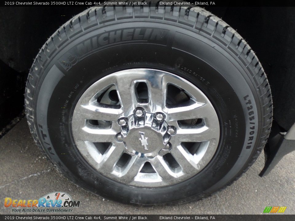 2019 Chevrolet Silverado 3500HD LTZ Crew Cab 4x4 Summit White / Jet Black Photo #14