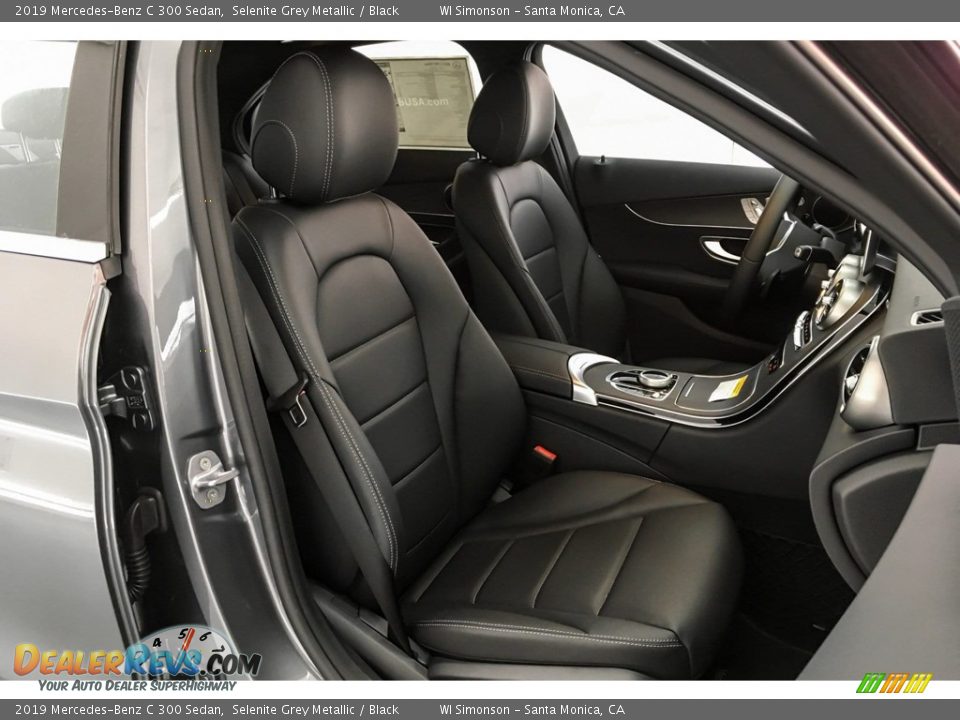 2019 Mercedes-Benz C 300 Sedan Selenite Grey Metallic / Black Photo #5