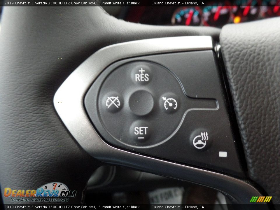 2019 Chevrolet Silverado 3500HD LTZ Crew Cab 4x4 Summit White / Jet Black Photo #30