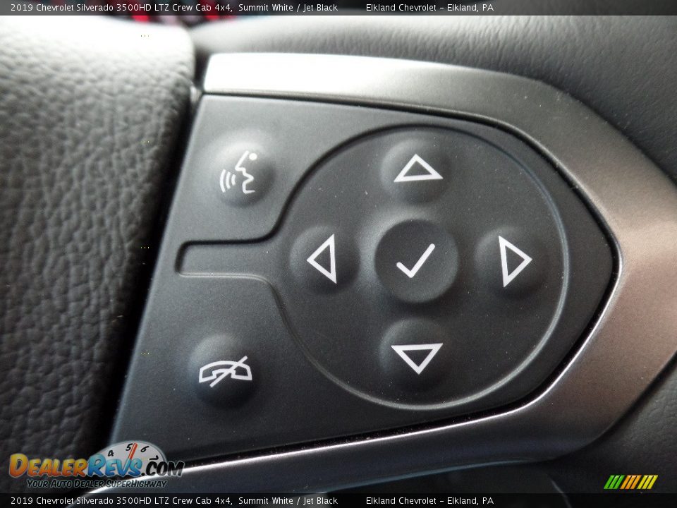 2019 Chevrolet Silverado 3500HD LTZ Crew Cab 4x4 Summit White / Jet Black Photo #31
