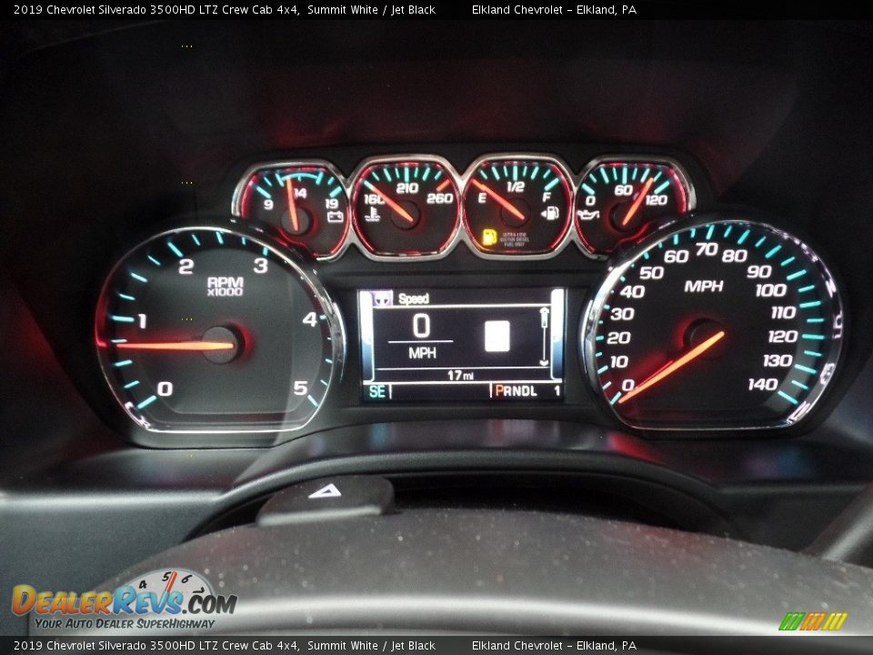 2019 Chevrolet Silverado 3500HD LTZ Crew Cab 4x4 Summit White / Jet Black Photo #33