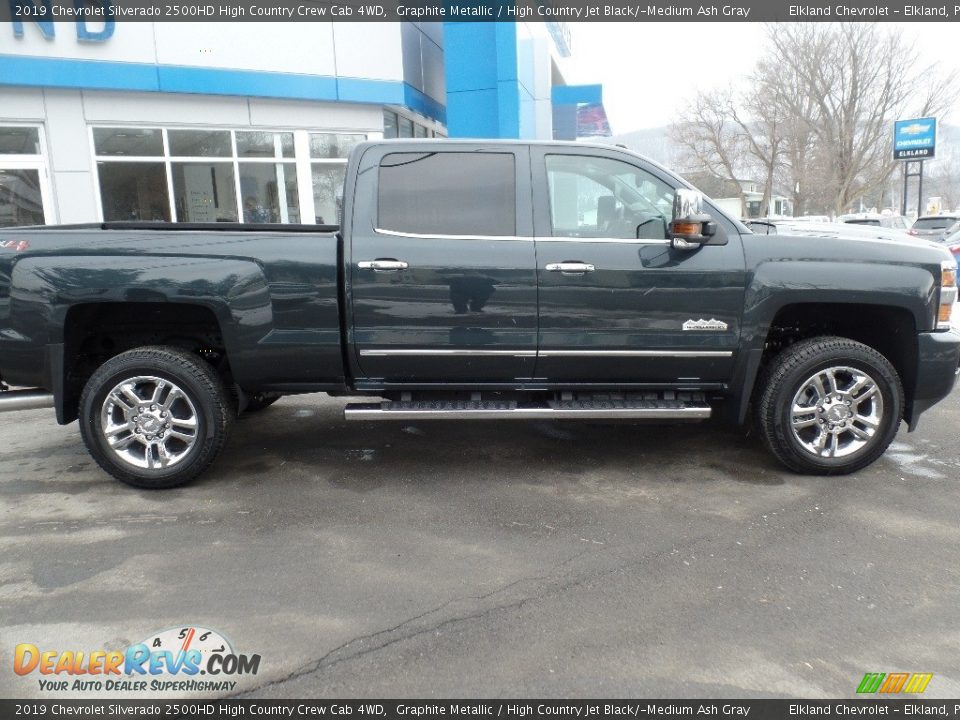 2019 Chevrolet Silverado 2500HD High Country Crew Cab 4WD Graphite Metallic / High Country Jet Black/­Medium Ash Gray Photo #1