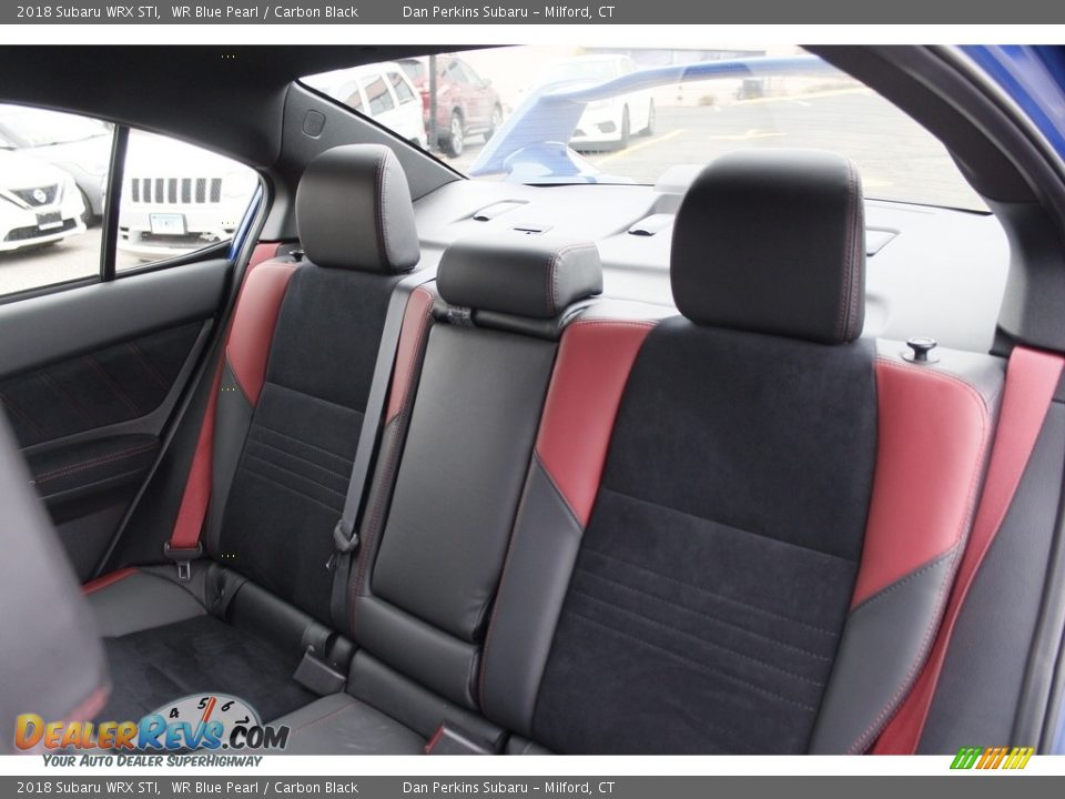 Rear Seat of 2018 Subaru WRX STI Photo #16
