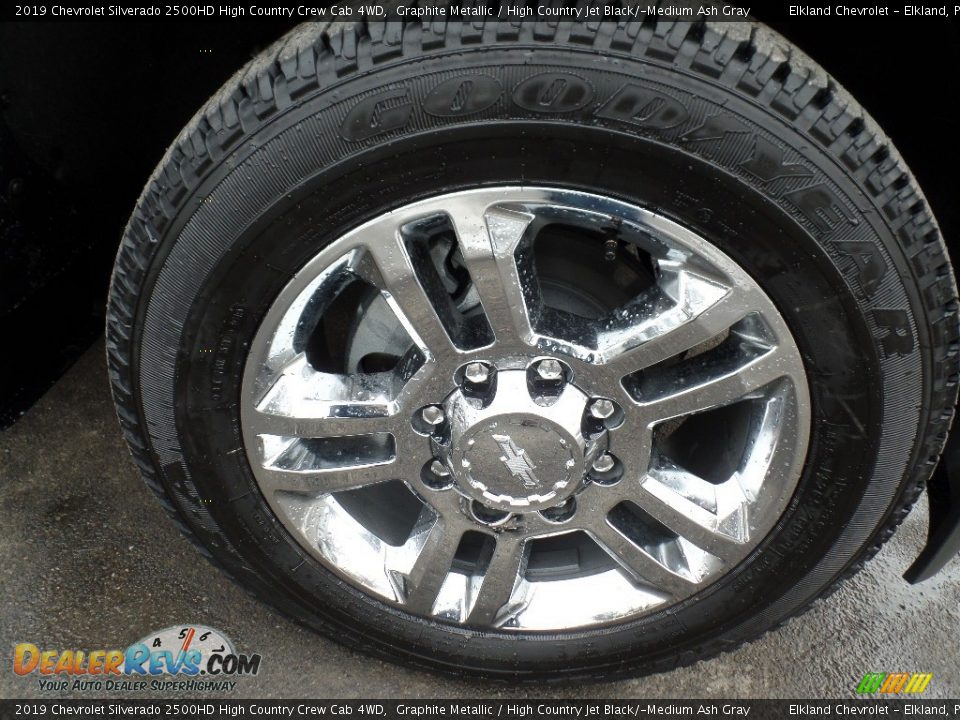 2019 Chevrolet Silverado 2500HD High Country Crew Cab 4WD Graphite Metallic / High Country Jet Black/­Medium Ash Gray Photo #13
