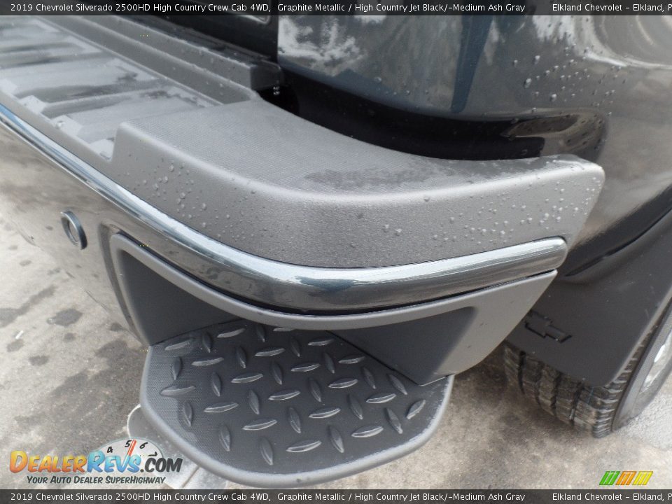 2019 Chevrolet Silverado 2500HD High Country Crew Cab 4WD Graphite Metallic / High Country Jet Black/­Medium Ash Gray Photo #15