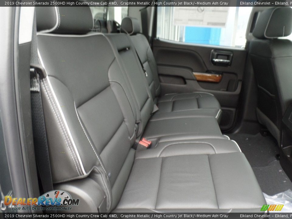 2019 Chevrolet Silverado 2500HD High Country Crew Cab 4WD Graphite Metallic / High Country Jet Black/­Medium Ash Gray Photo #21