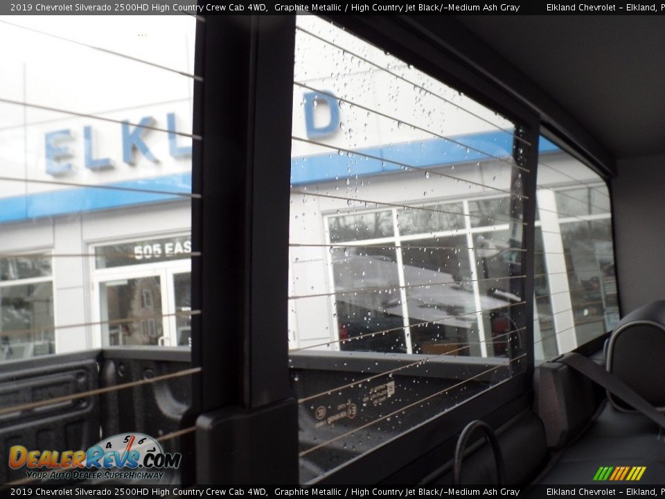 2019 Chevrolet Silverado 2500HD High Country Crew Cab 4WD Graphite Metallic / High Country Jet Black/­Medium Ash Gray Photo #23