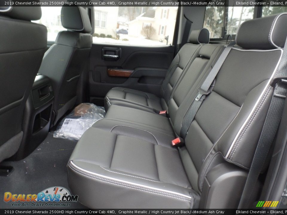 2019 Chevrolet Silverado 2500HD High Country Crew Cab 4WD Graphite Metallic / High Country Jet Black/­Medium Ash Gray Photo #24