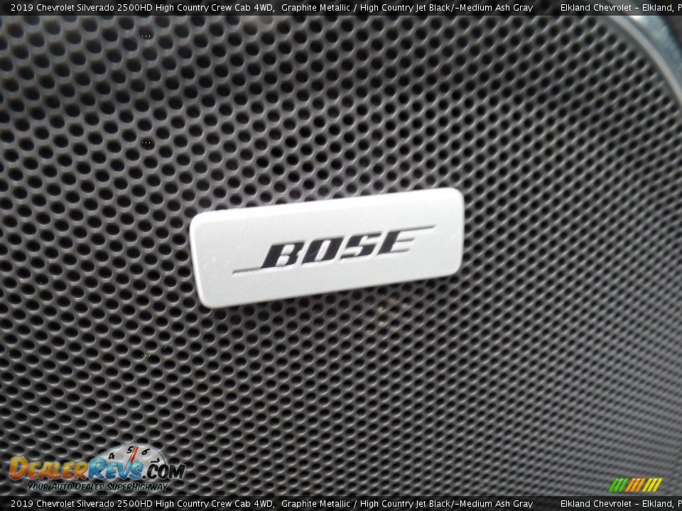 2019 Chevrolet Silverado 2500HD High Country Crew Cab 4WD Graphite Metallic / High Country Jet Black/­Medium Ash Gray Photo #29